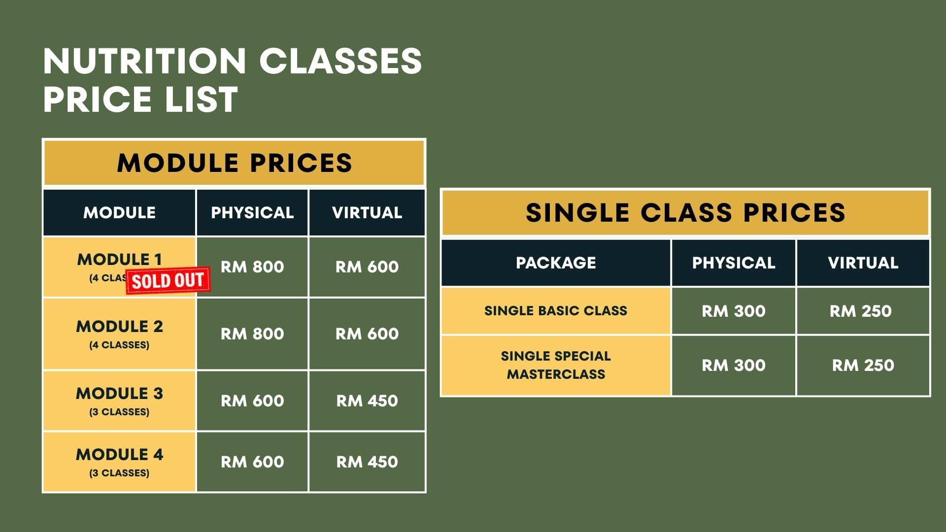 March 2026 PRICE LIST (Main)